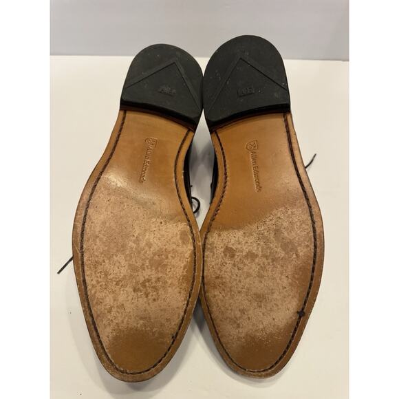 Size 11 D Allen Edmonds Clifton Brown Leather Cap Toe Lace Up Dress Shoes Oxford - Picture 9 of 14